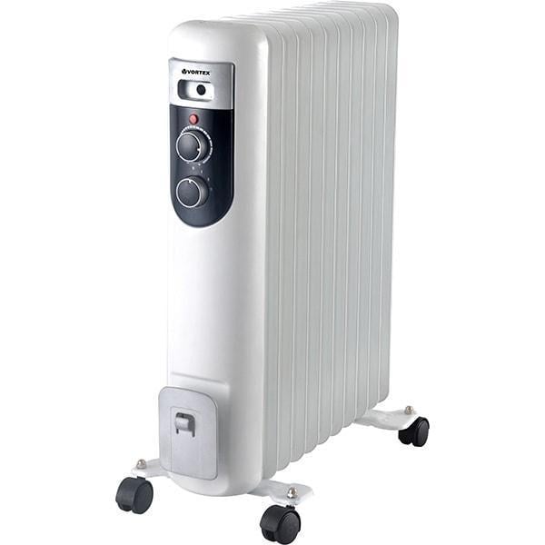 Масляний обігрівач Vortex VO4221 2500 Вт White (3027511888)