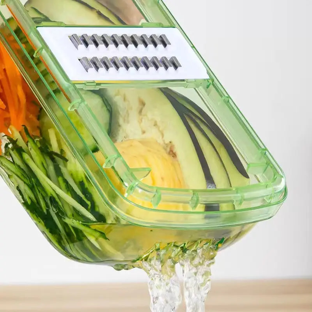 Слайсер овочерізка Multifunctional Vegetable Cutter 4в1 для різання всіх овочів та фруктів (70843) - фото 3 Слайсер овочерізка Multifunctional Vegetable Cutter 4в1 для різання всіх овочів та фруктів (70843) - фото 3