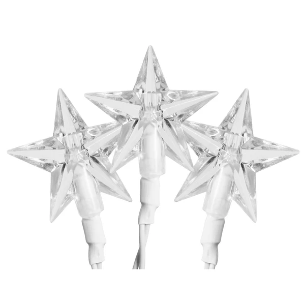 LED-гірлянда Livarno Home Зірочки 40LED IP44 на батарейках Теплий білий (30821317)