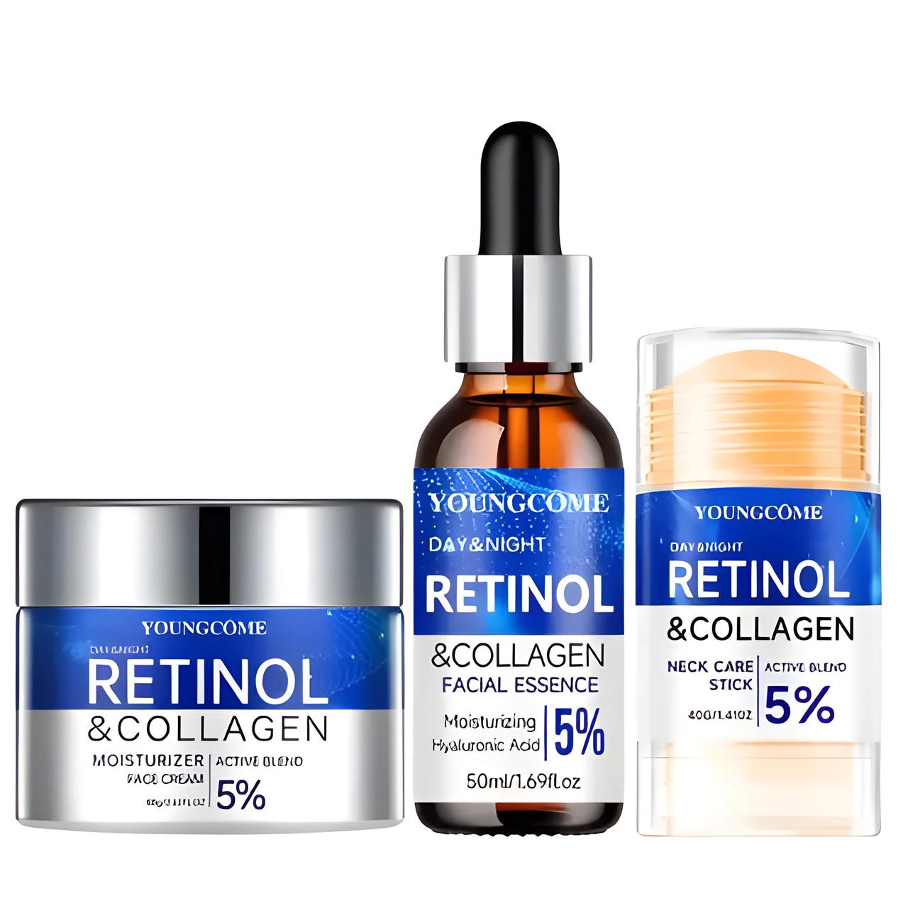 Крем-сыворотка с ретинолом, коллагеном и гиалуроновой кислотой Youngcome 3 шт. (2717636162) Крем-сыворотка с ретинолом, коллагеном и гиалуроновой кислотой Youngcome 3 шт. (2717636162)