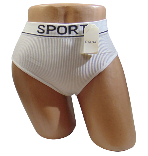 Женские трусики в рубчик Dyana 95118 с утяжкой L Белый (1839847327) Женские трусики в рубчик Dyana 95118 с утяжкой L Белый (1839847327)