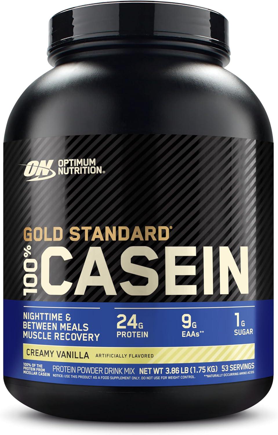 Казеиновый протеин Optimum Nutrition Casein Protein 100% 1818 г Vanilla