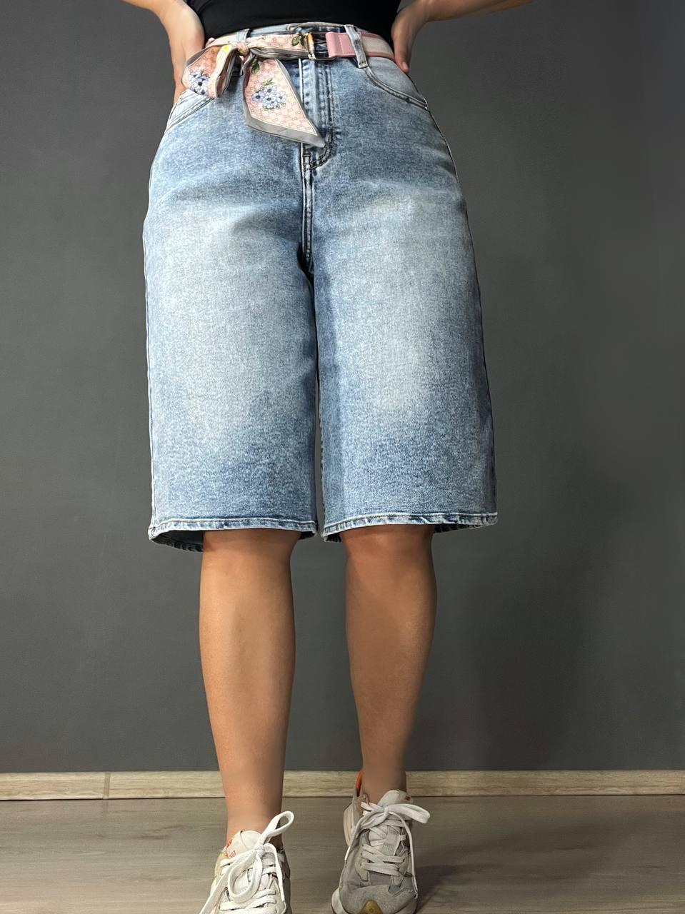 Шорты женские джинсовые Moss 512 бермуды удлиненные с розовым поясом р. 30 Голубой/Розовый (4203) - фото 9 Шорты женские джинсовые Moss 512 бермуды удлиненные с розовым поясом р. 30 Голубой/Розовый (4203) - фото 9