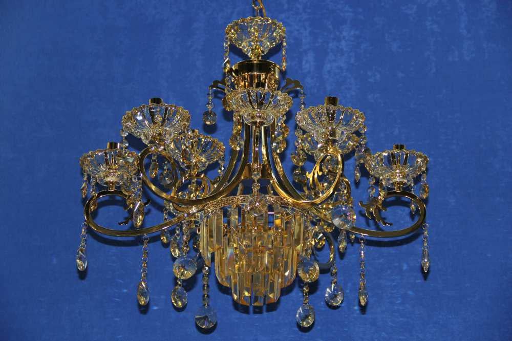 Люстра свеча Ray L3965/6+3+1 FG (IR006614)