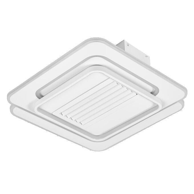 Светильник потолочный с вентилятором Ledvance FAN GRILL LED 55W 220V 3100lm 3000-6500K IP20 553x553x157 мм DIM пульт управления (4099854397677)