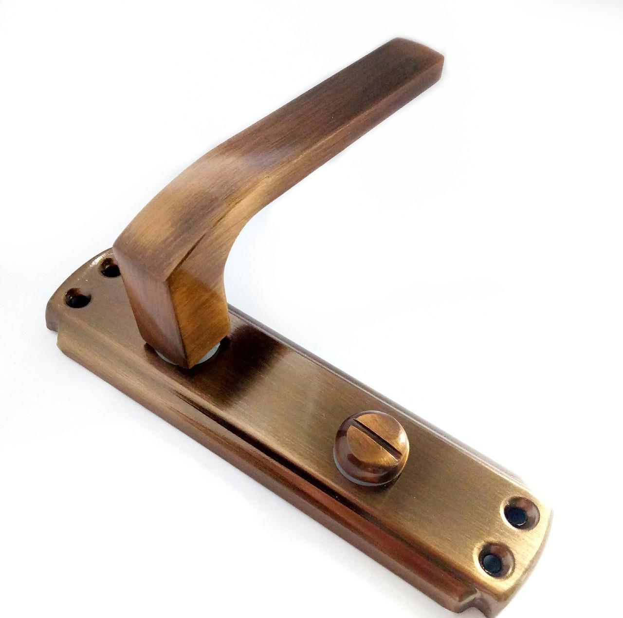 Ручка для межкомнатных дверей под защелку Ozcanlar KAYRA M/O WC 62 мм