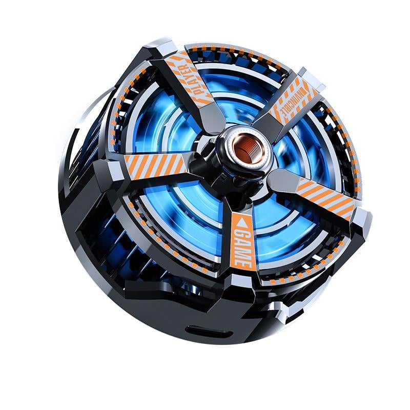 Магнитный кулер активное охлаждение для телефона/планшета Memo CXA3 с беспроводной зарядкой Black (18525)