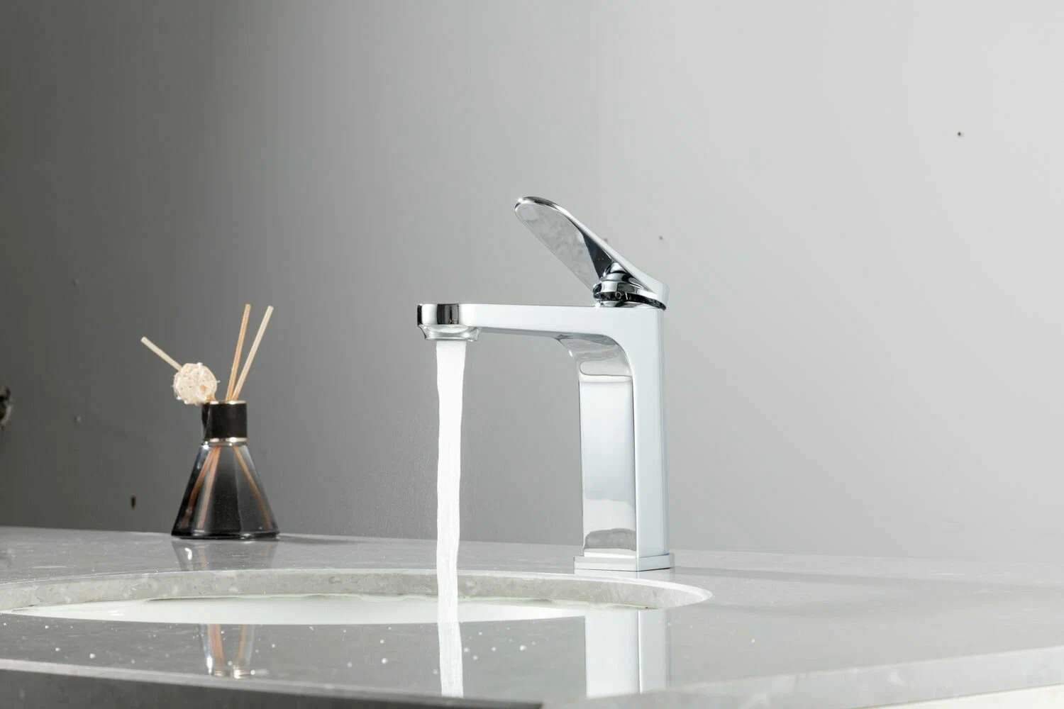 Смеситель для умывальника Gappo G1010 Хром (1055616) - фото 4