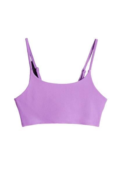 Купальный топ H&M 1051390ОА 134-140 см Сиреневый