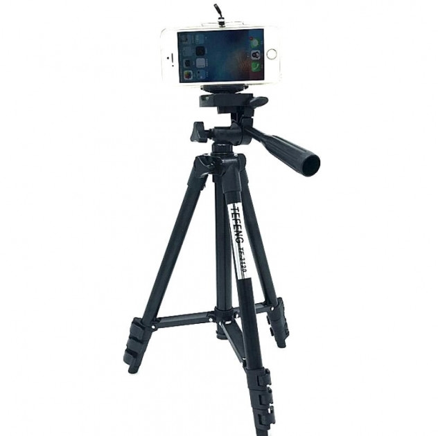 Штатив Tripod 3120 PRO для телефона и фотоаппарата/портативный трипод Black (tf4592) - фото 21