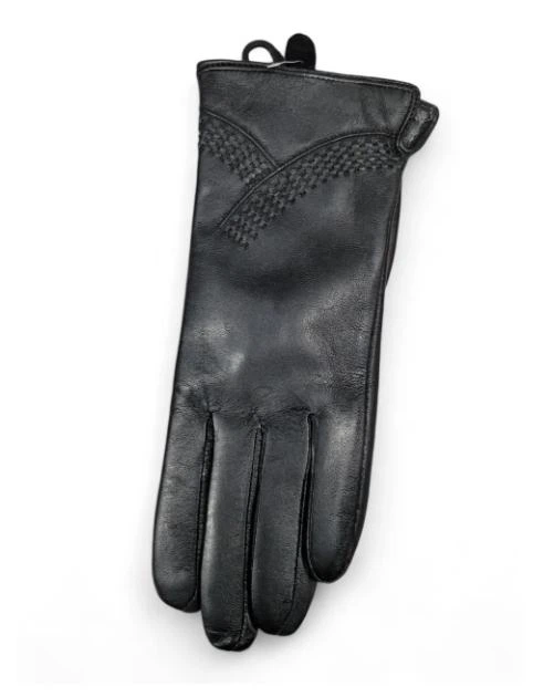 Перчатки женские кожа натуральная из махра 20-21 см L/8 (G-014)