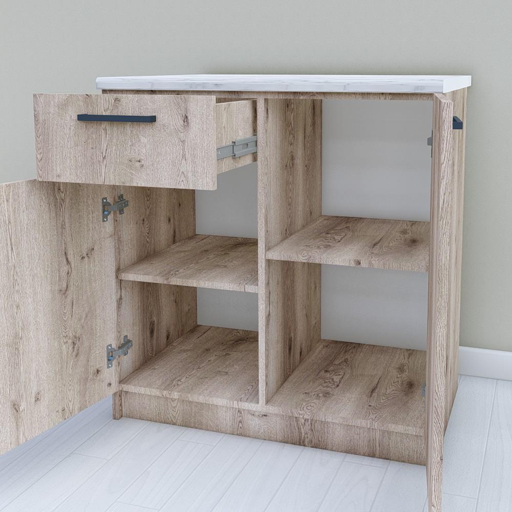 Шкаф для кухни нижний без столешницы 800 мм Аликанте (МП15в) - фото 2