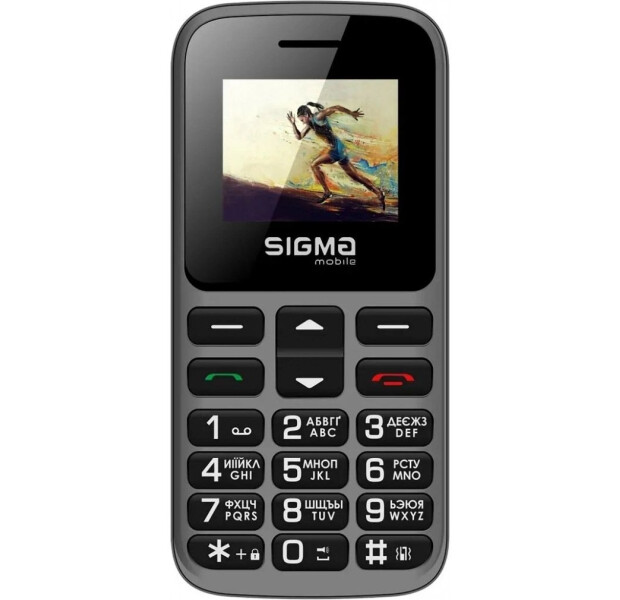 Мобильный телефон Sigma mobile Comfort 50 Hit 2020 Dual Sim Grey (4827798120927)