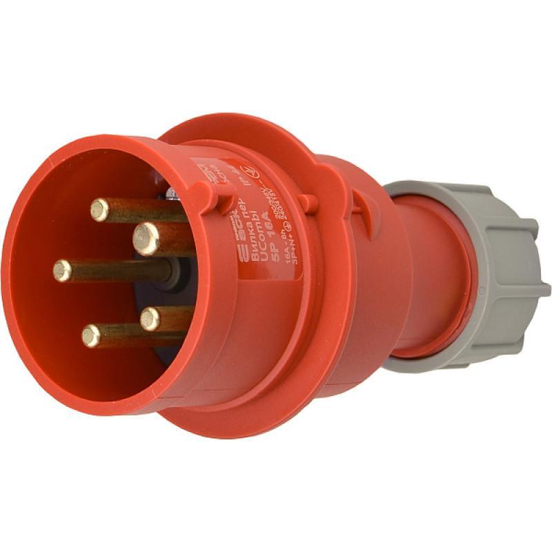 Вилка переносная АСКО-УКРЕМ полиамид серии UCombi 5P 16А IP 44 (A0080010112)