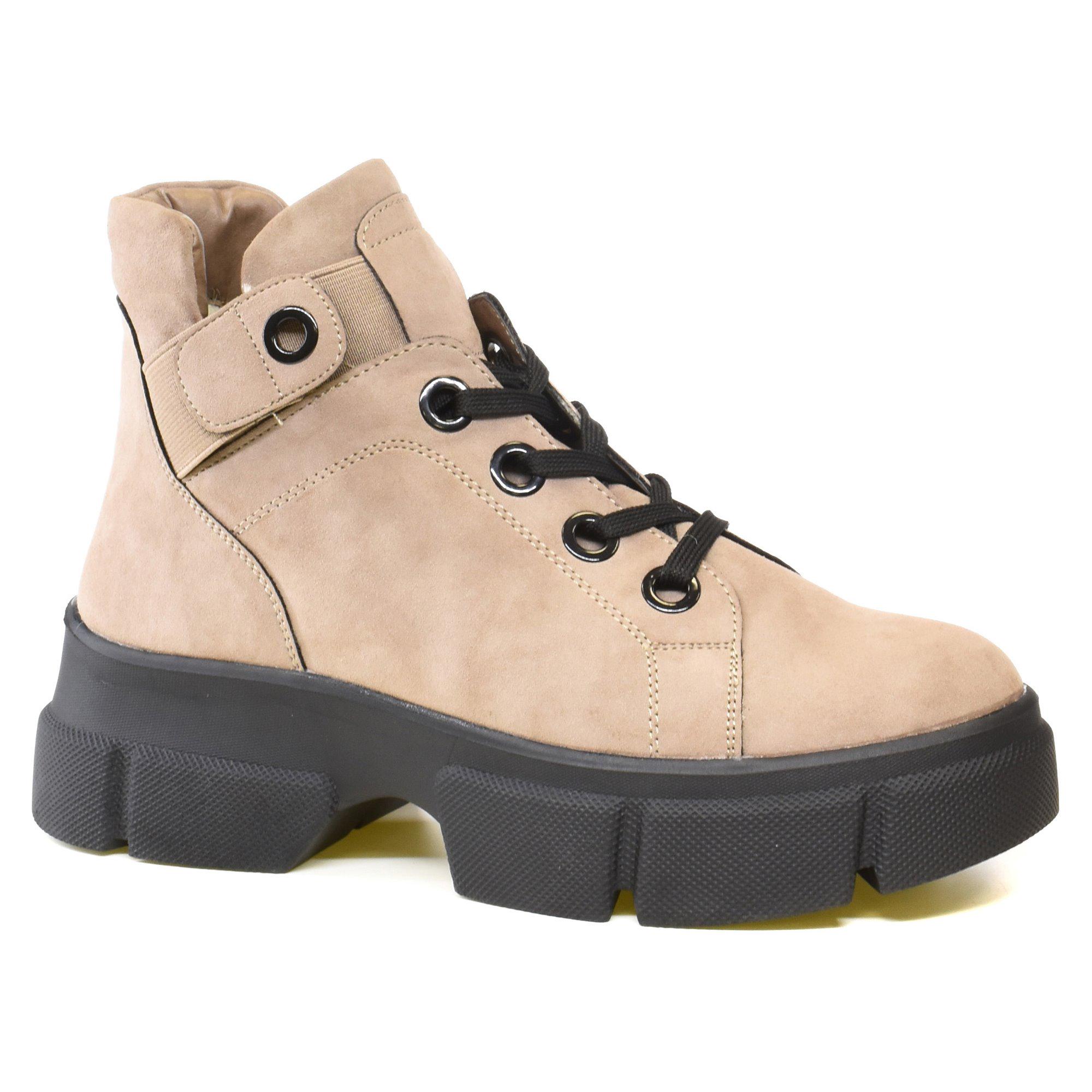 Ботинки зимние женские Keddo р. 41 Бежевый (013642-41)