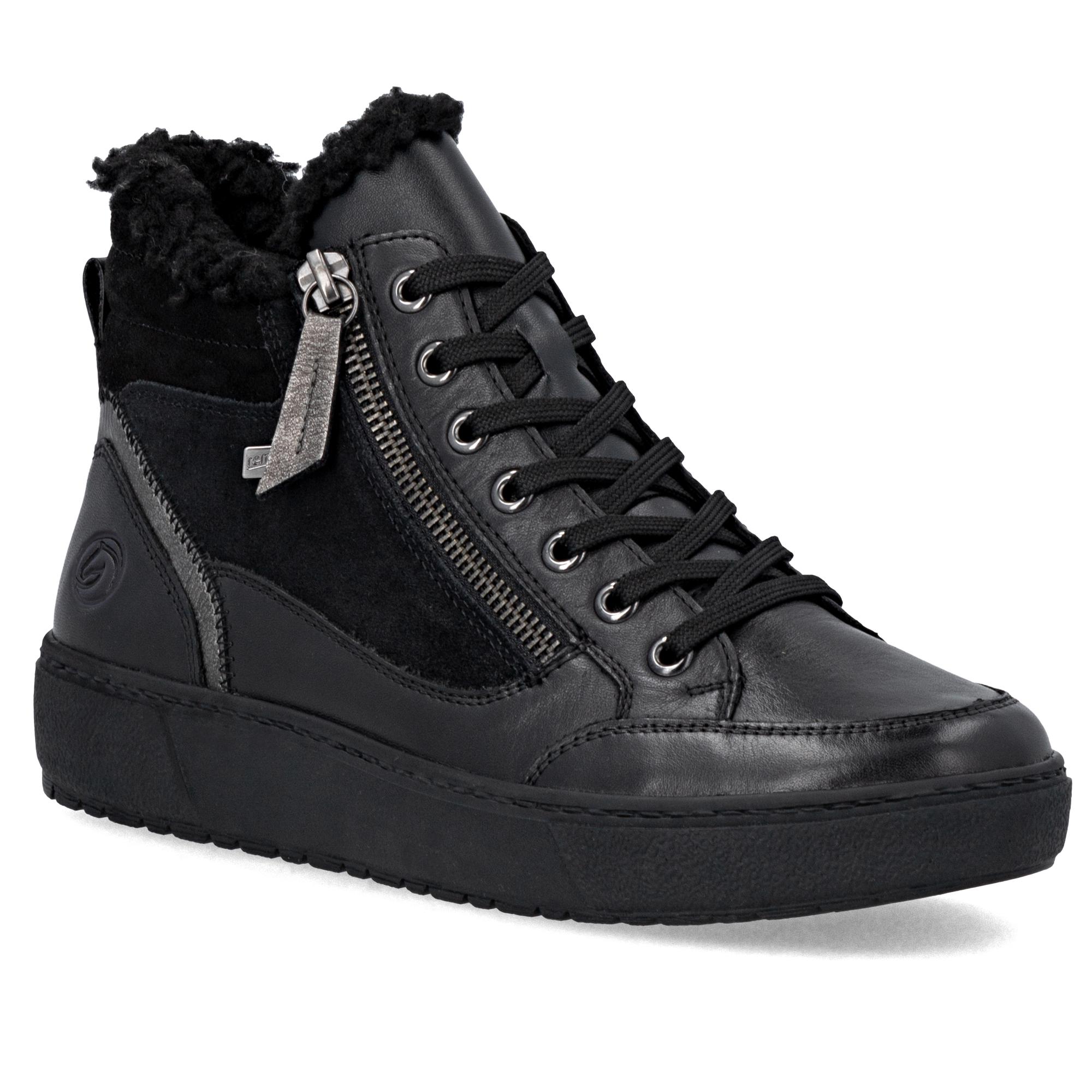 Ботинки женские зимние REMONTE повседневные р. 37 Черный (013896-37)