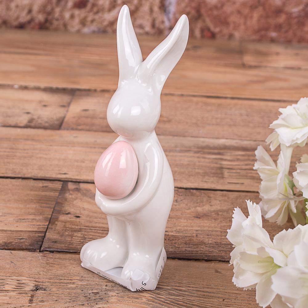 Статуэтка Заяц с розовым яйцом №2 (3603-2)