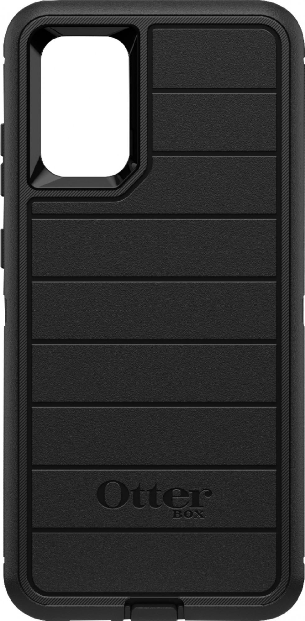 Чехол противоударный с клипсой подставкой OtterBox Defender Series Pro для Samsung Galaxy S20 Plus Black - фото 8