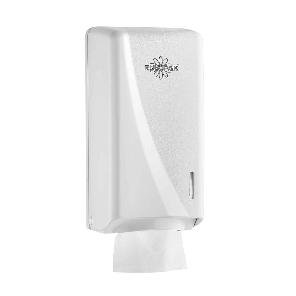 Диспенсер листовой туалетной бумаги 14х28х13 см (303510)