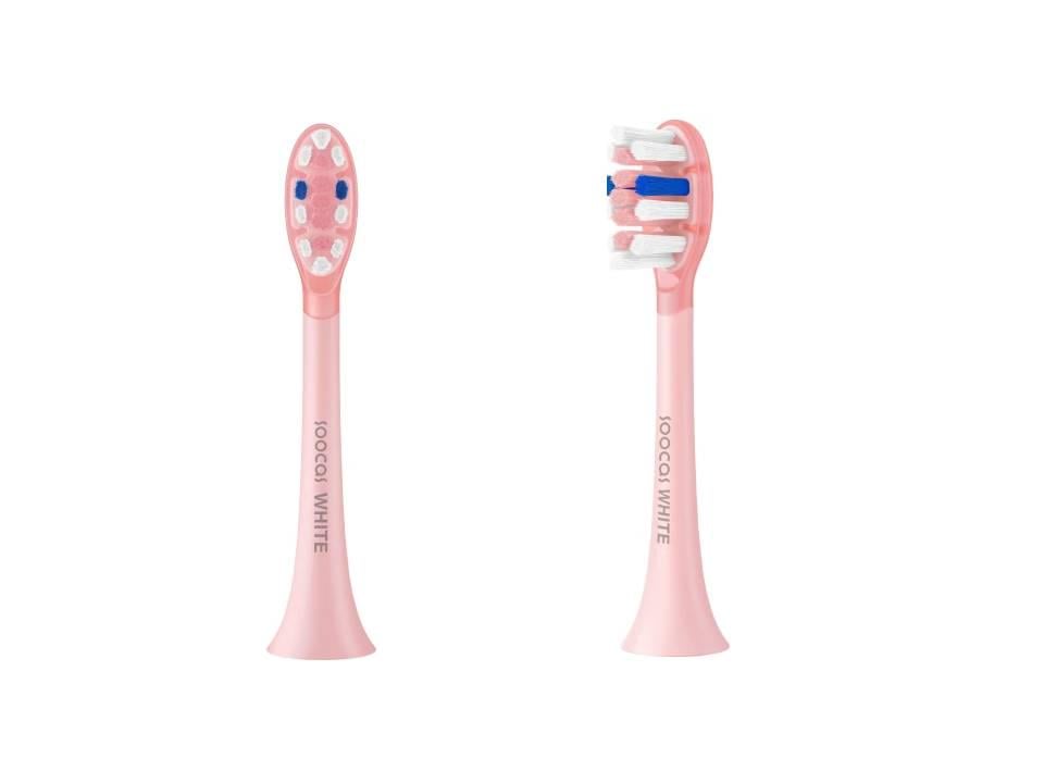 Насадка для зубной щетки Soocas General for X1/X3/X3U/X5/V1/C1/D2/D3/D5 Clean/BH01B 2 шт. Pink (2957839046) Насадка для зубной щетки Soocas General for X1/X3/X3U/X5/V1/C1/D2/D3/D5 Clean/BH01B 2 шт. Pink (2957839046)