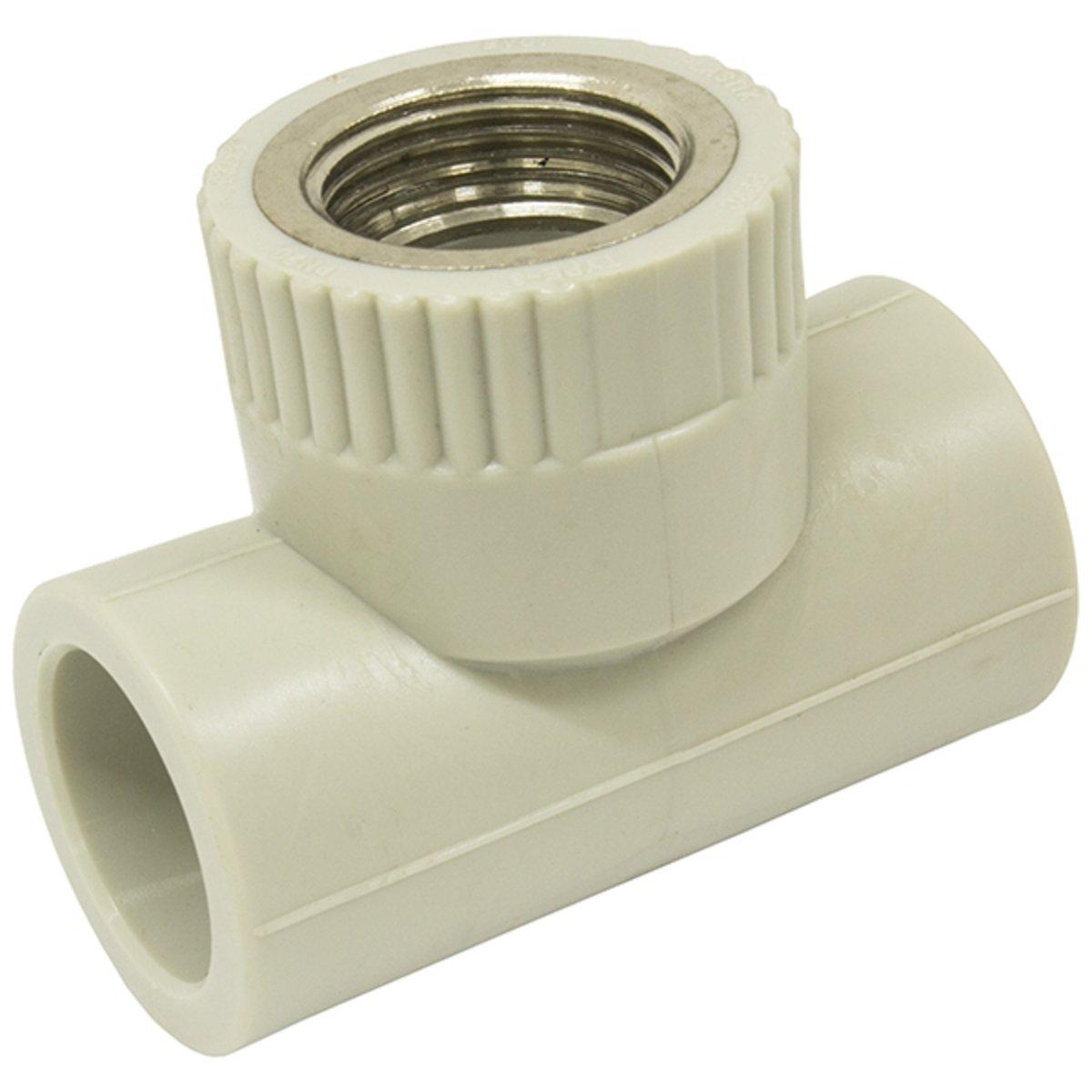 Трійник PPR Еко 25 мм ВВ 1/2"