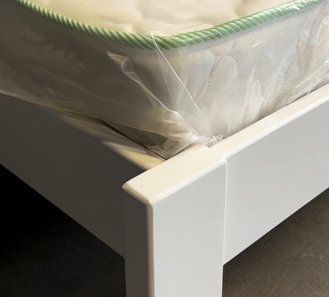 Ліжко односпальне Mebigrand Колумбія 70х190 см Білий (MBG-2703) - фото 9 Ліжко односпальне Mebigrand Колумбія 70х190 см Білий (MBG-2703) - фото 9