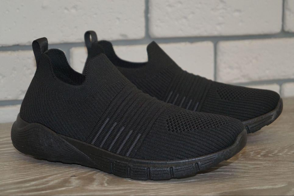 Кросівки підліткові текстильні Swin shoes р. 38 24,5 см Чорний (31529-38) - фото 3 Кросівки підліткові текстильні Swin shoes р. 38 24,5 см Чорний (31529-38) - фото 3