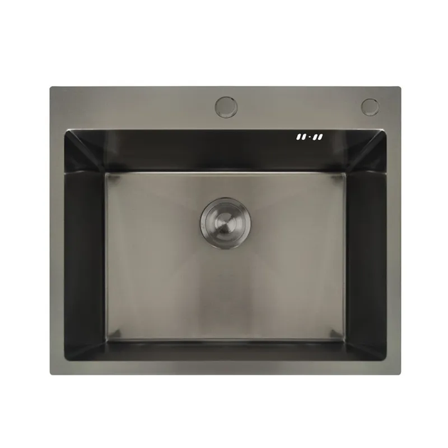 Мойка для кухни MIXXUS MH6050 Nano-Black из нержавеющей стали Графитовый (MX1933)