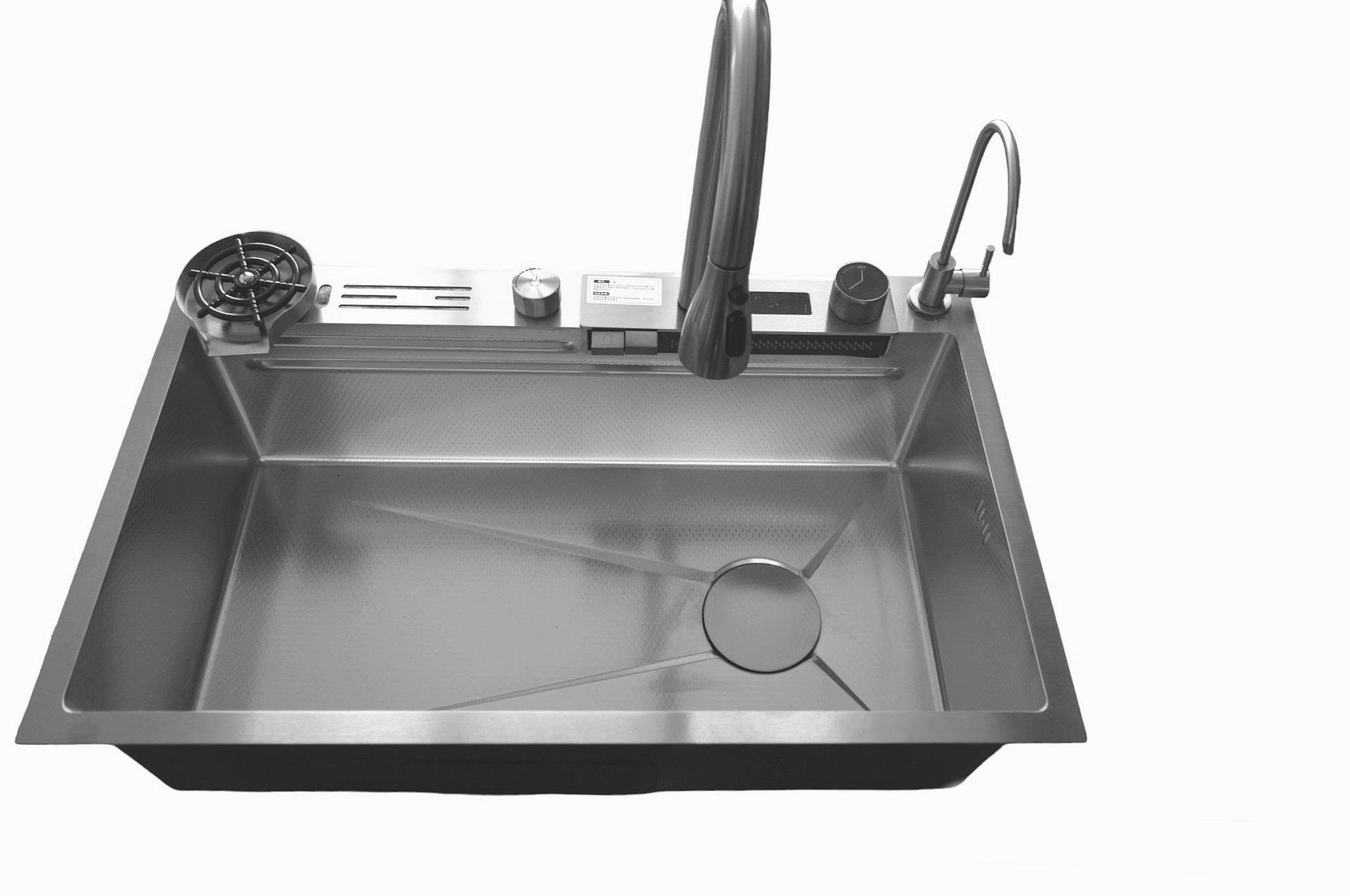 Мойка кухонная Willda ручной работы из нержавеющей стали 304 Серебряный (106054734)