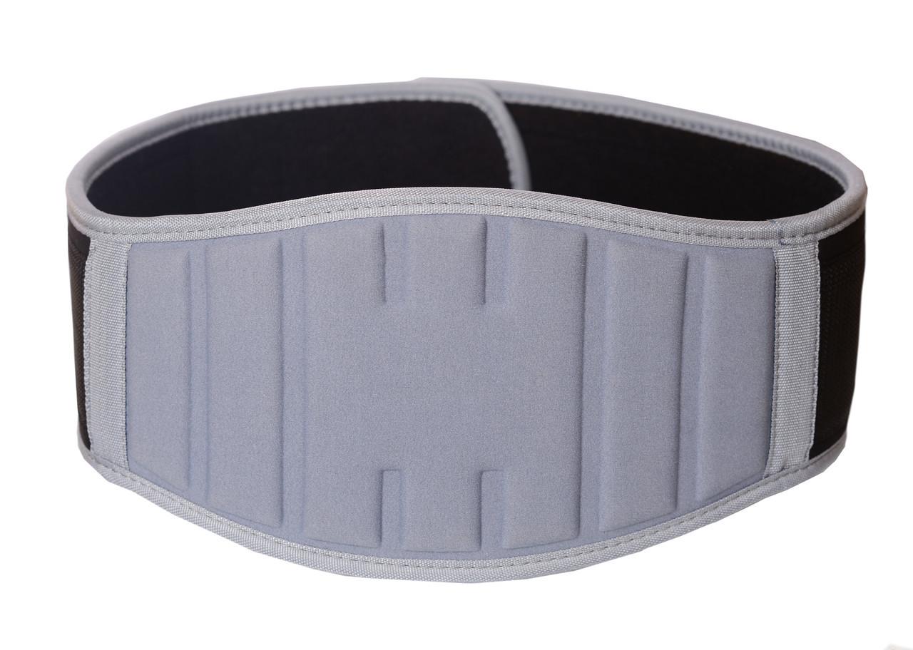 Пояс для тяжелой атлетики PowerPlay 5425 неопрен M Серый
