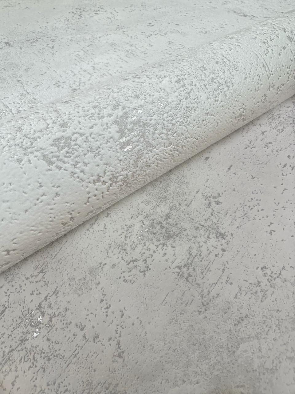 Шпалери вінілові на флізеліновій основі Слов'янські шпалери 10 м Світло-сірий (3750-03) - фото 1