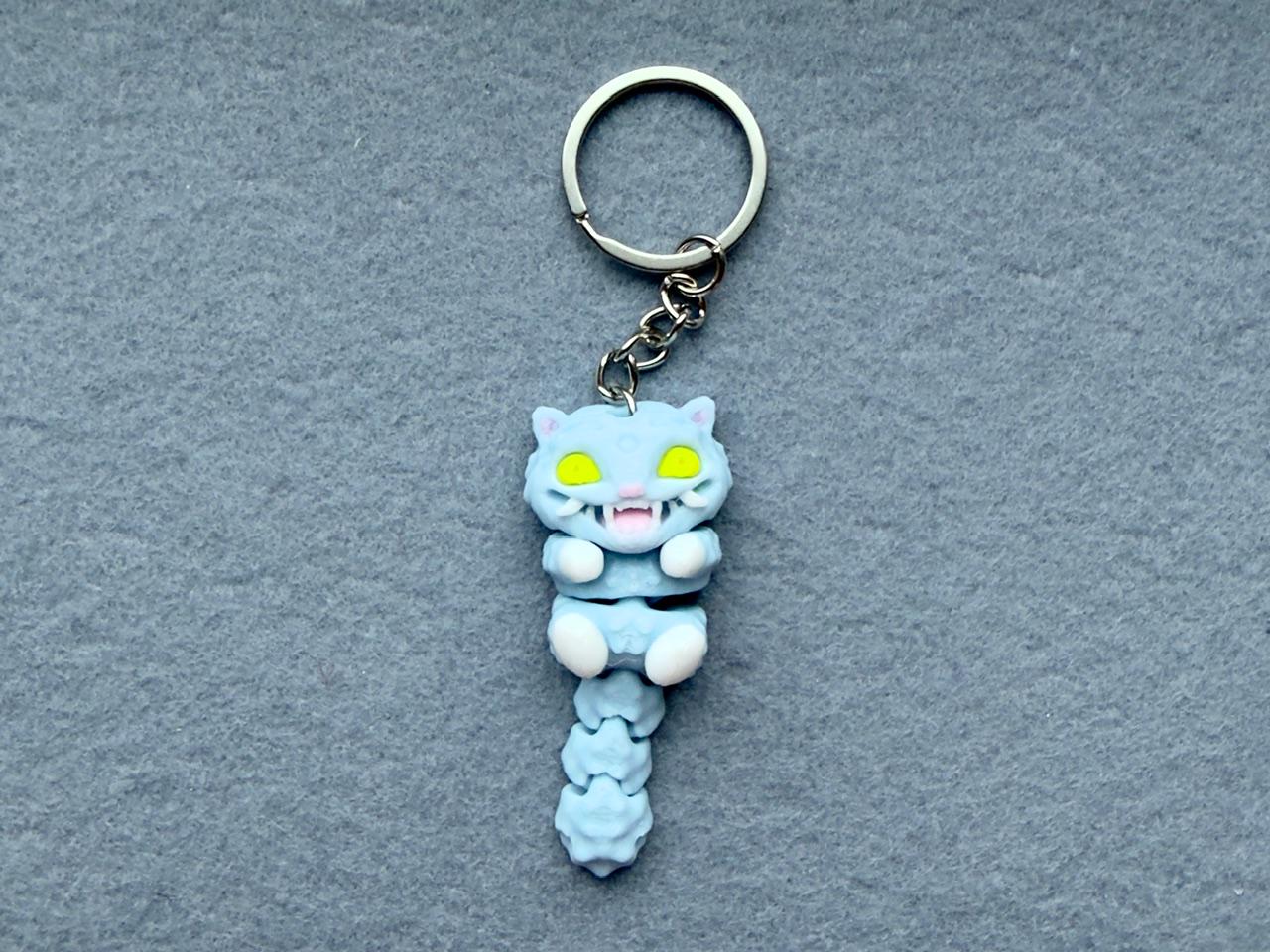 Брелок Тигр надрукований на 3Д принтері (22759)