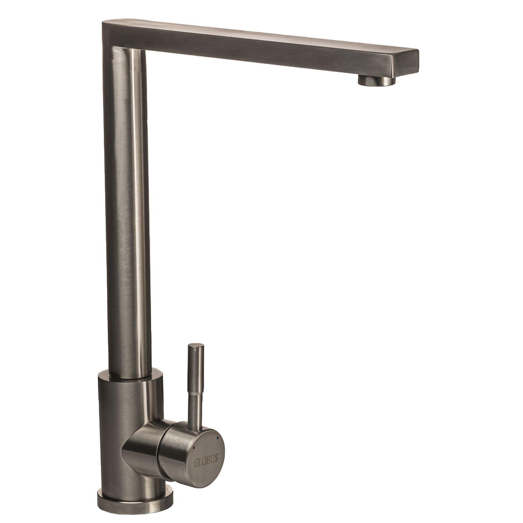 Змішувач для кухні Globus Lux Alpen SUS-112 Сатин (15048) Змішувач для кухні Globus Lux Alpen SUS-112 Сатин (15048)
