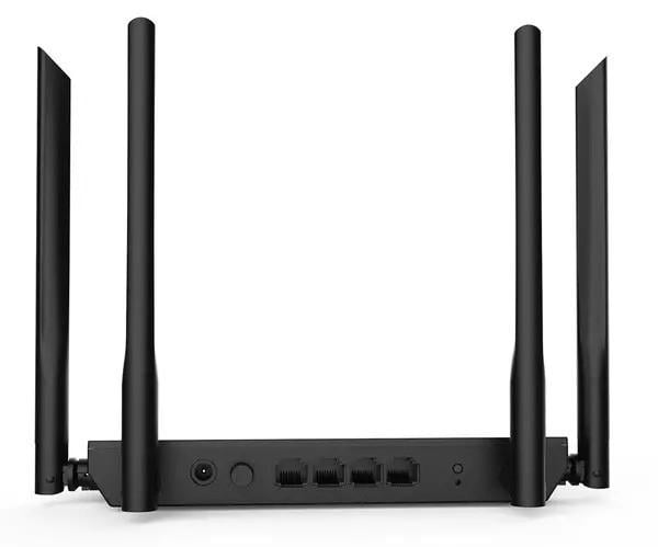 Маршрутизатор Netis N3 AC1200 Wi-Fi двухдиапазонный до 1200 Мбит/с 3xGE LAN 1xGE WAN Черный (2542731170) - фото 4 Маршрутизатор Netis N3 AC1200 Wi-Fi двухдиапазонный до 1200 Мбит/с 3xGE LAN 1xGE WAN Черный (2542731170) - фото 4