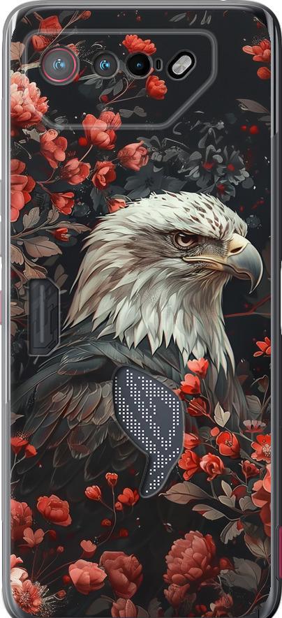 Чехол на Asus Rog Phone 7 Цветочный страж (6102u-3405-42517)