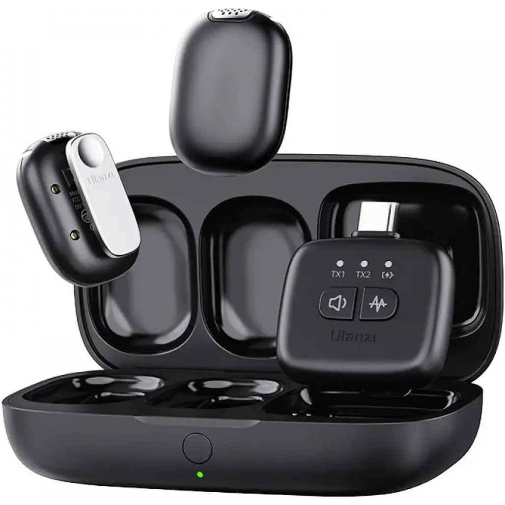 Мікрофонна система бездротова Ulanzi Vijim A30 Tiny Microphone UV-A014GBB1 Black