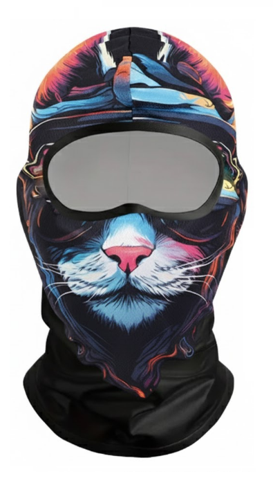 Балаклава-маска зимняя с принтом Кот (2871529056)