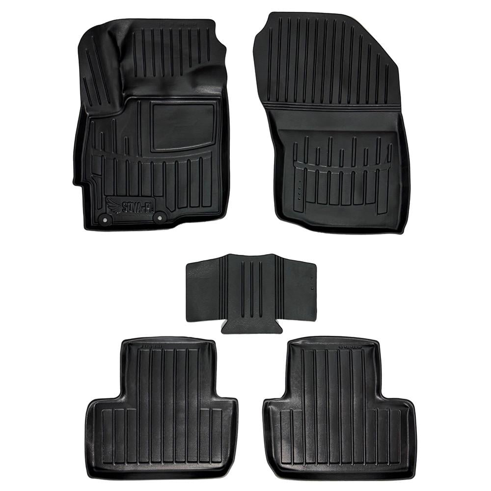 Коврики в салон SOVA-PL для Mitsubishi ASX с 2010 резиновые 5 шт. Черный (28800580) Коврики в салон SOVA-PL для Mitsubishi ASX с 2010 резиновые 5 шт. Черный (28800580)