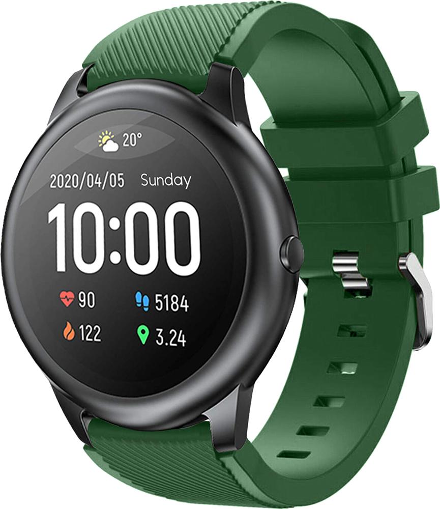 Ремінець Cross для Haylou Smart Watch Solar LS05 22 мм Khaki (19508)