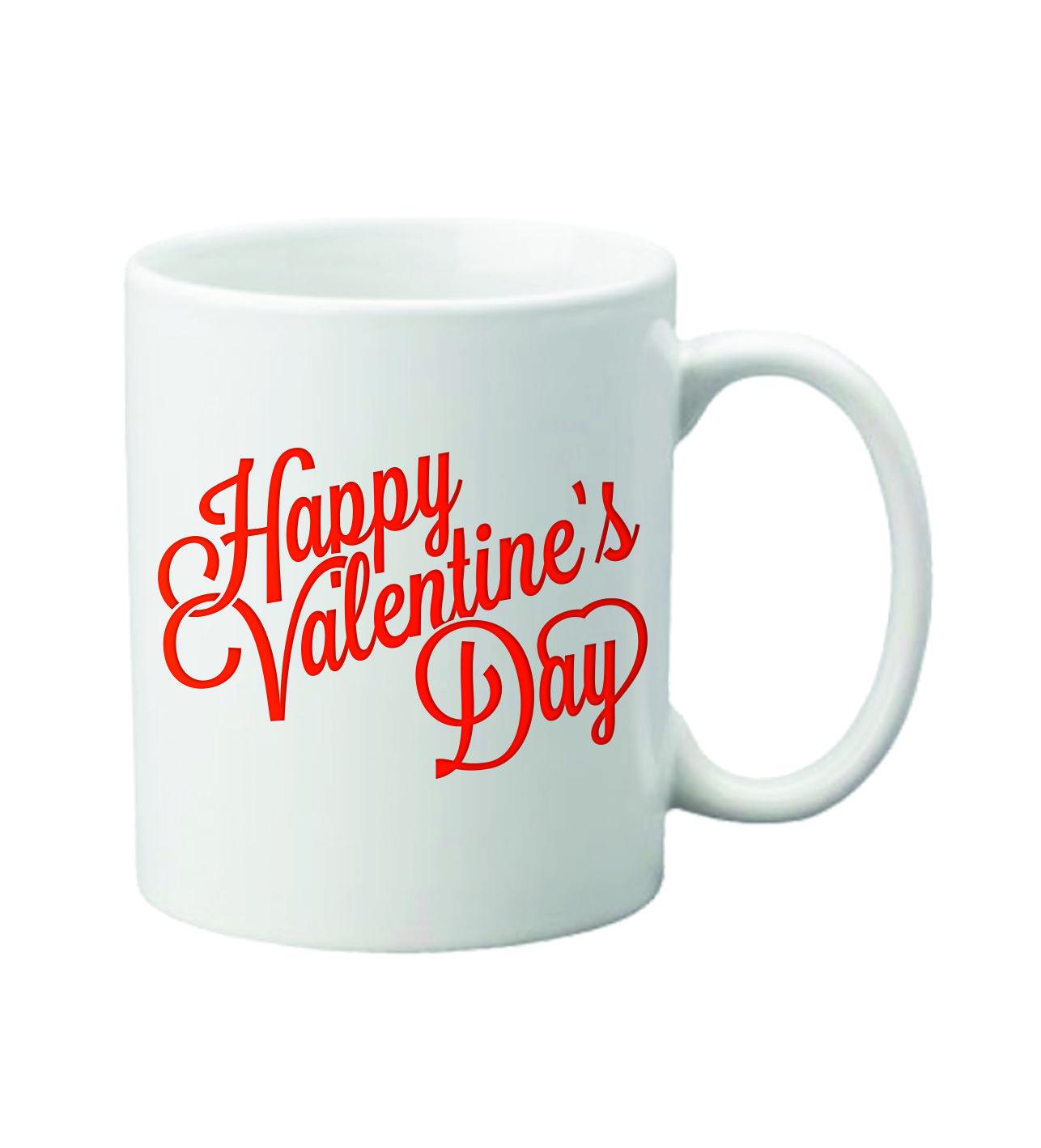Чашка с принтом День Валентина 330 мл (23637285)