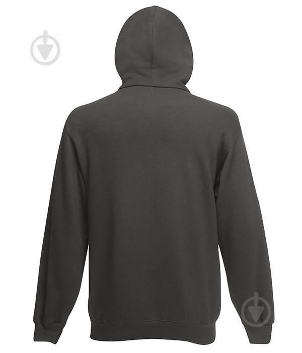 Толстовка Fruit of the Loom Classic hooded sweat jacket M Светлый Графит (0620620GLM) - фото 2