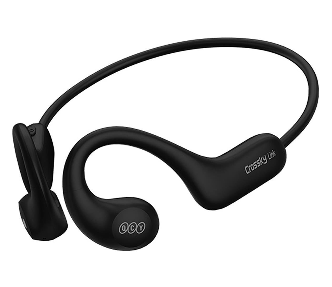 Навушники з мікрофоном QCY T22 Crossky Link Midnight Black - фото 3