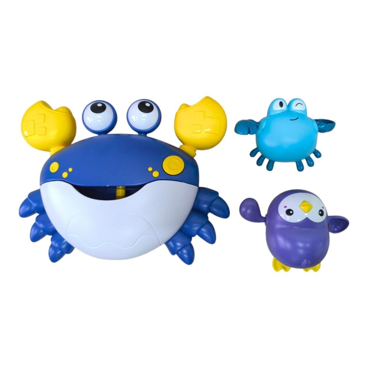 Игрушки для ванны Play Smart Q13Y Пенный краб музыкальные Синий (Q13Y/8,98-2)