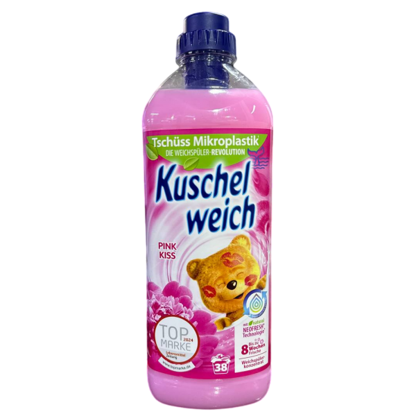 Кондиционер для белья Kuschel weich Розовый поцелуй 1 л 38 стирок (031436)