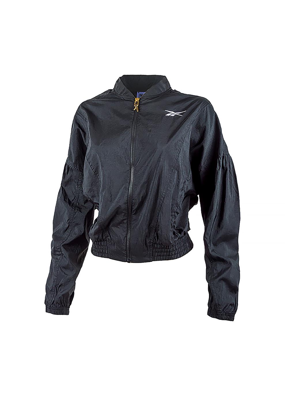Куртка женская Reebok S SHINY FASHION JAСKET S Черный (GU9518 S) Куртка женская Reebok S SHINY FASHION JAСKET S Черный (GU9518 S)
