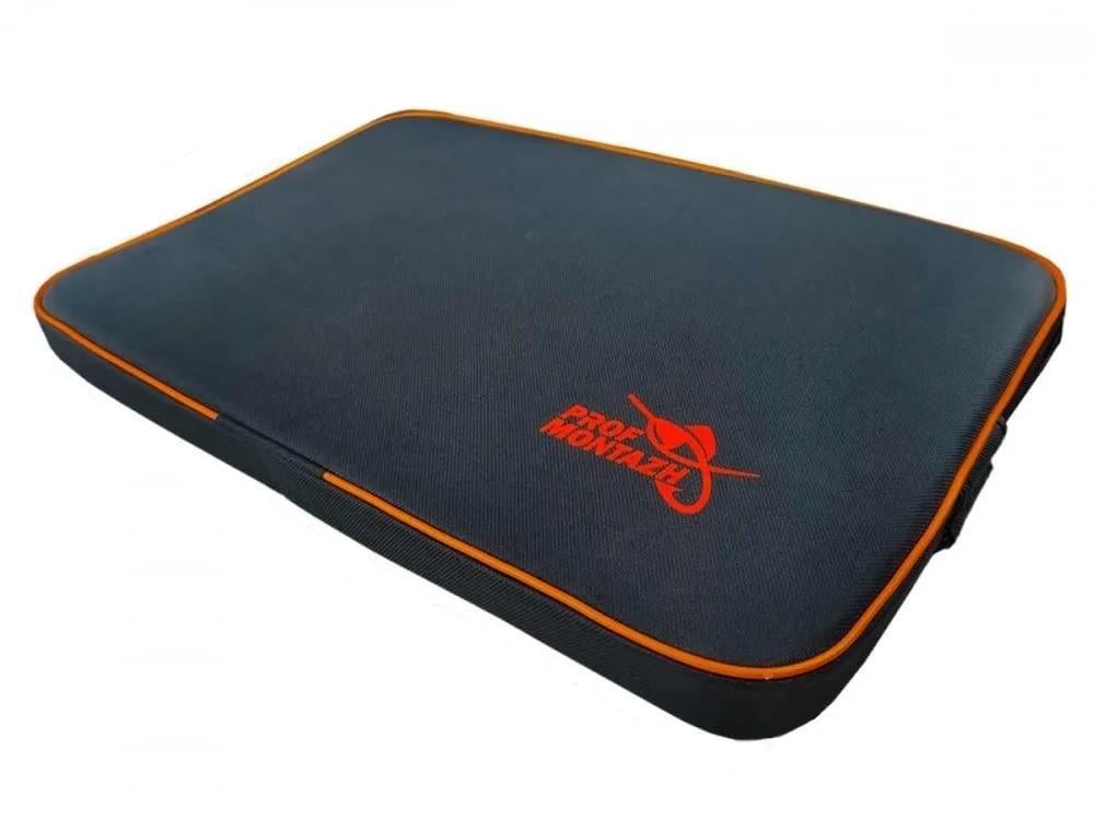 Килимок-сидіння каремат Проф-Монтаж OxFord 600D 43х28х4 см Сірий (2046864230)