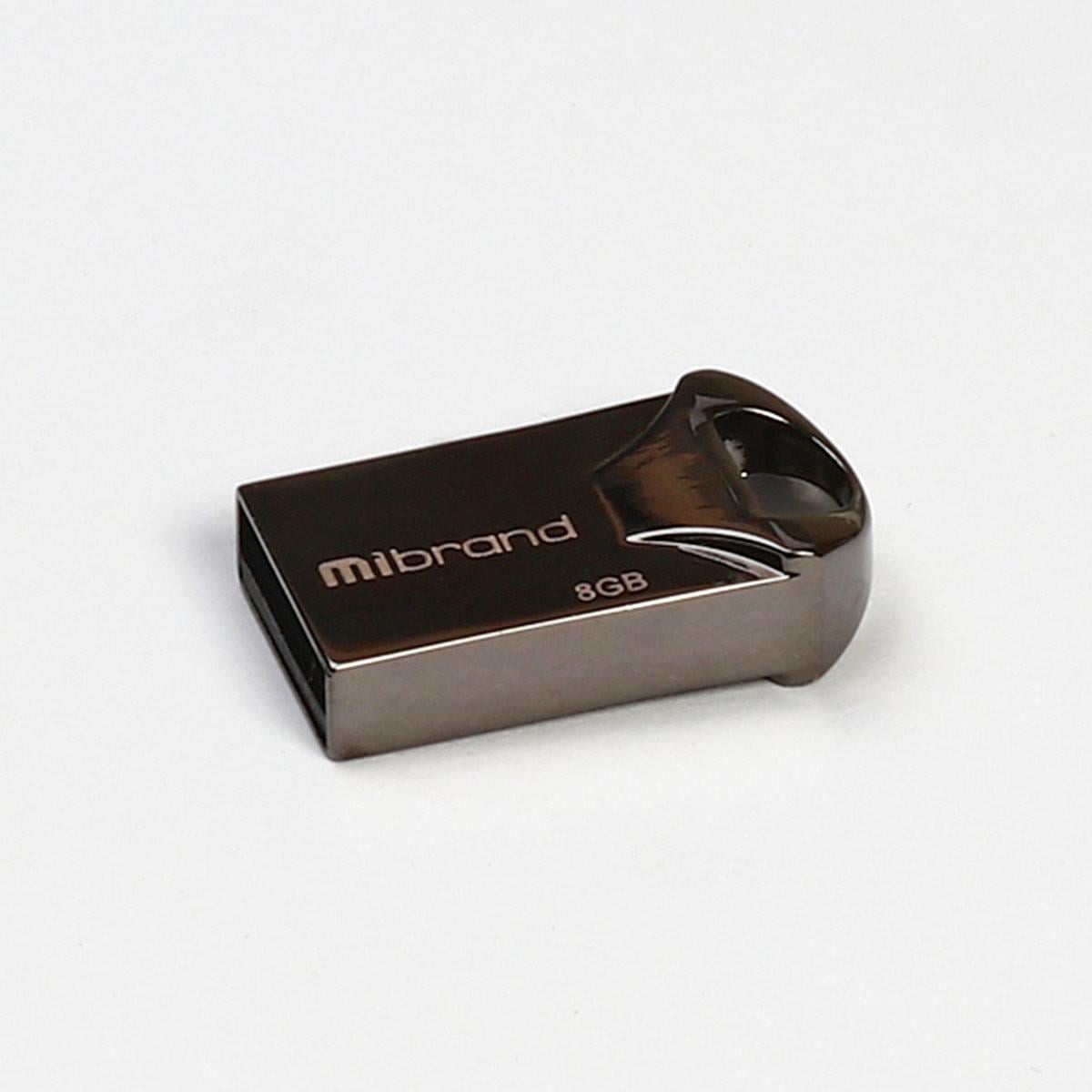 Flash Mibrand USB 2.0 Hawk 8Gb Black (29caa1-15520)