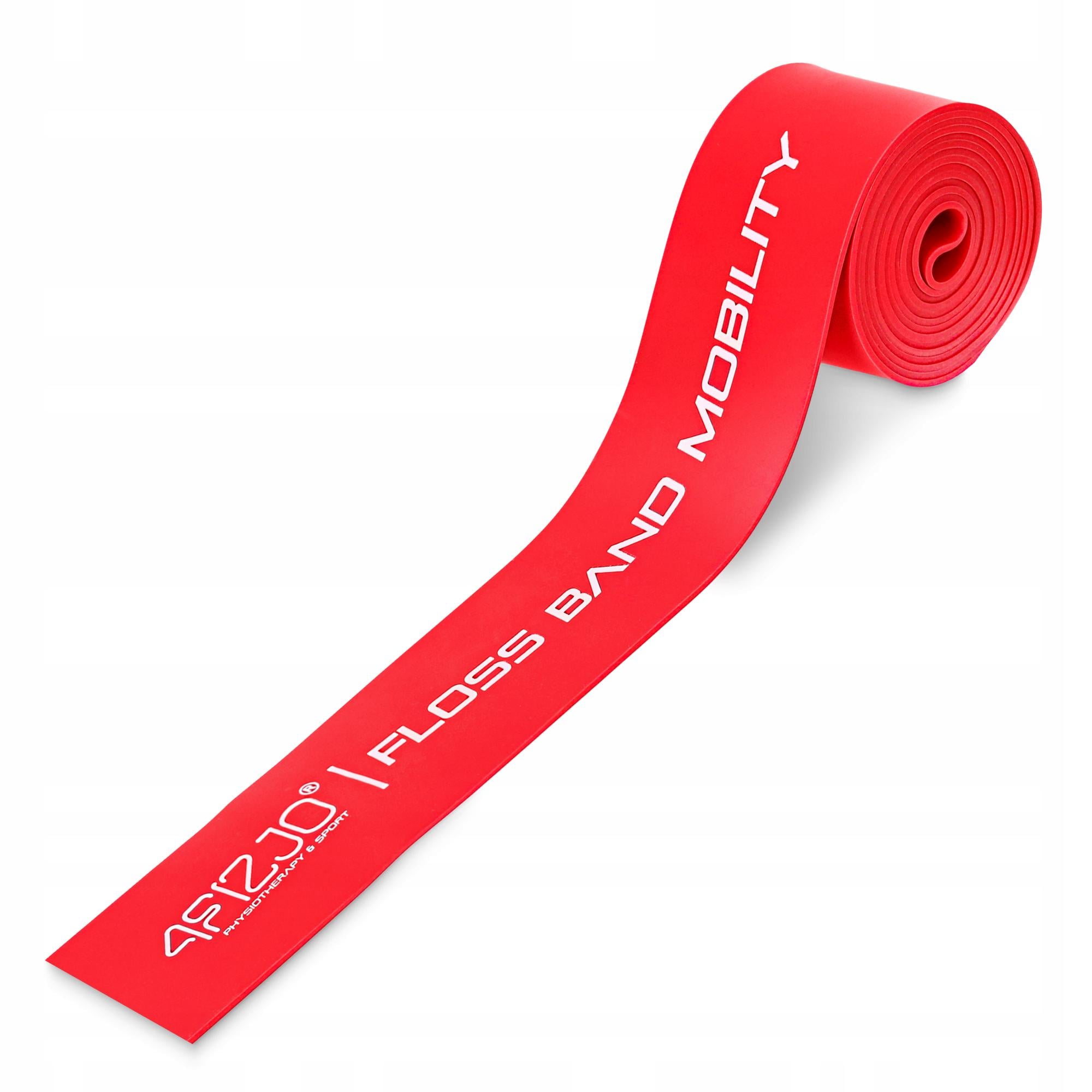 Стрічка компресійна для флосингу 4FIZJO Floss Band 207x5x0,1 см Red (P-5907222931899)