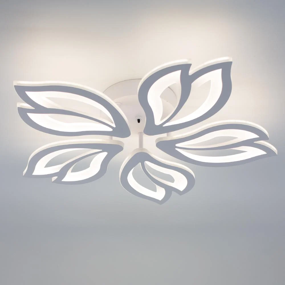 Люстра светодиодная ESLLSE ASTRA с пультом 60 Вт 5F 560x95 мм (10593)