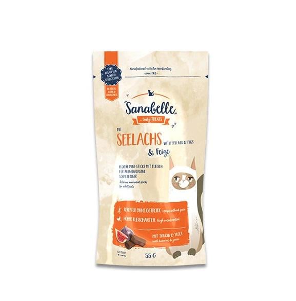 Лакомства для котов Bosch Sanabelle Snack Минтай/Инжир 55 г